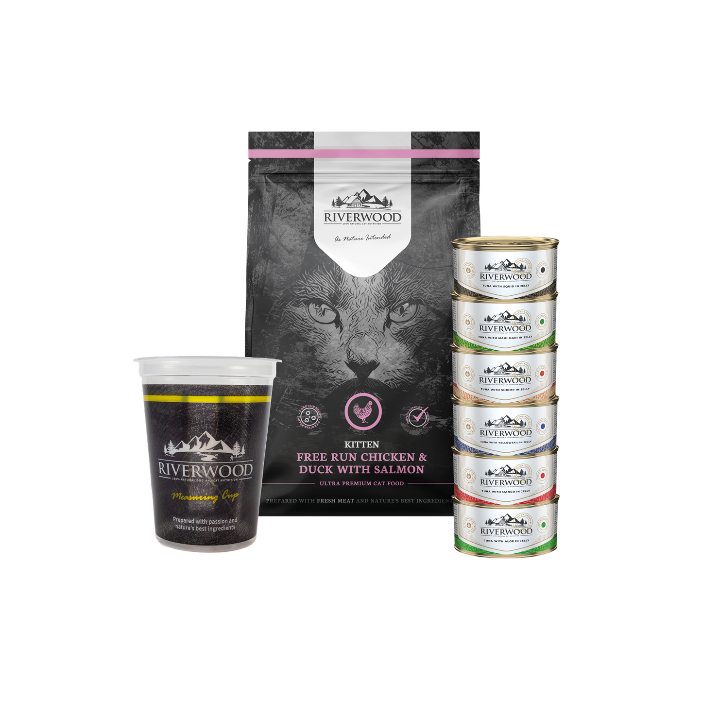 Kitten food with meat and fish | Kitten food package XL