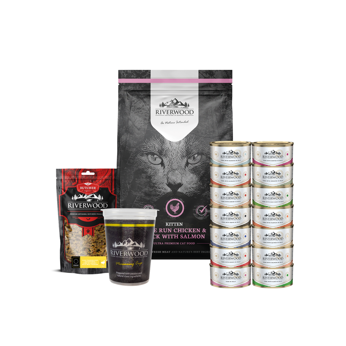 Kittenvoer met vlees en vis | Voordeelpakket Kitten XXL