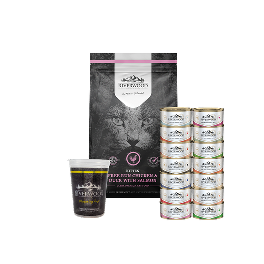 Kittenvoer met vlees en vis | Voordeelpakket Kitten XXL