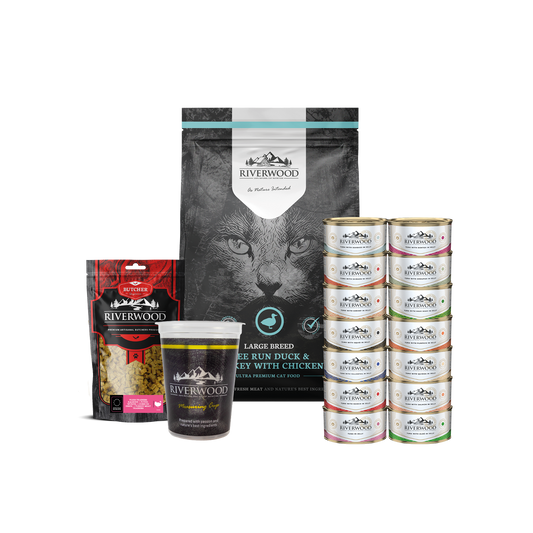 Kattenvoer met vlees | Voordeelpakket voor katten | Large Breed XXL