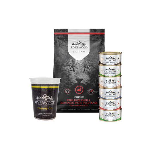 Katzenfutter mit Fleisch | Futterpaket Outdoor XL