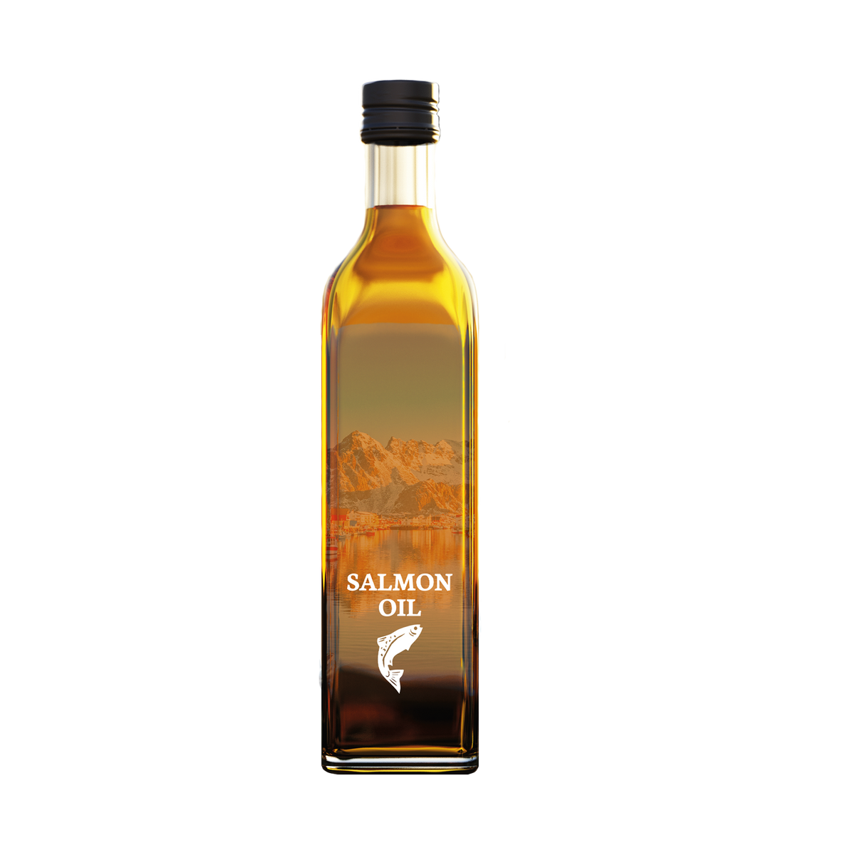 Complément pour chiens et chats | topping | huile de saumon norvégien | 500 ml