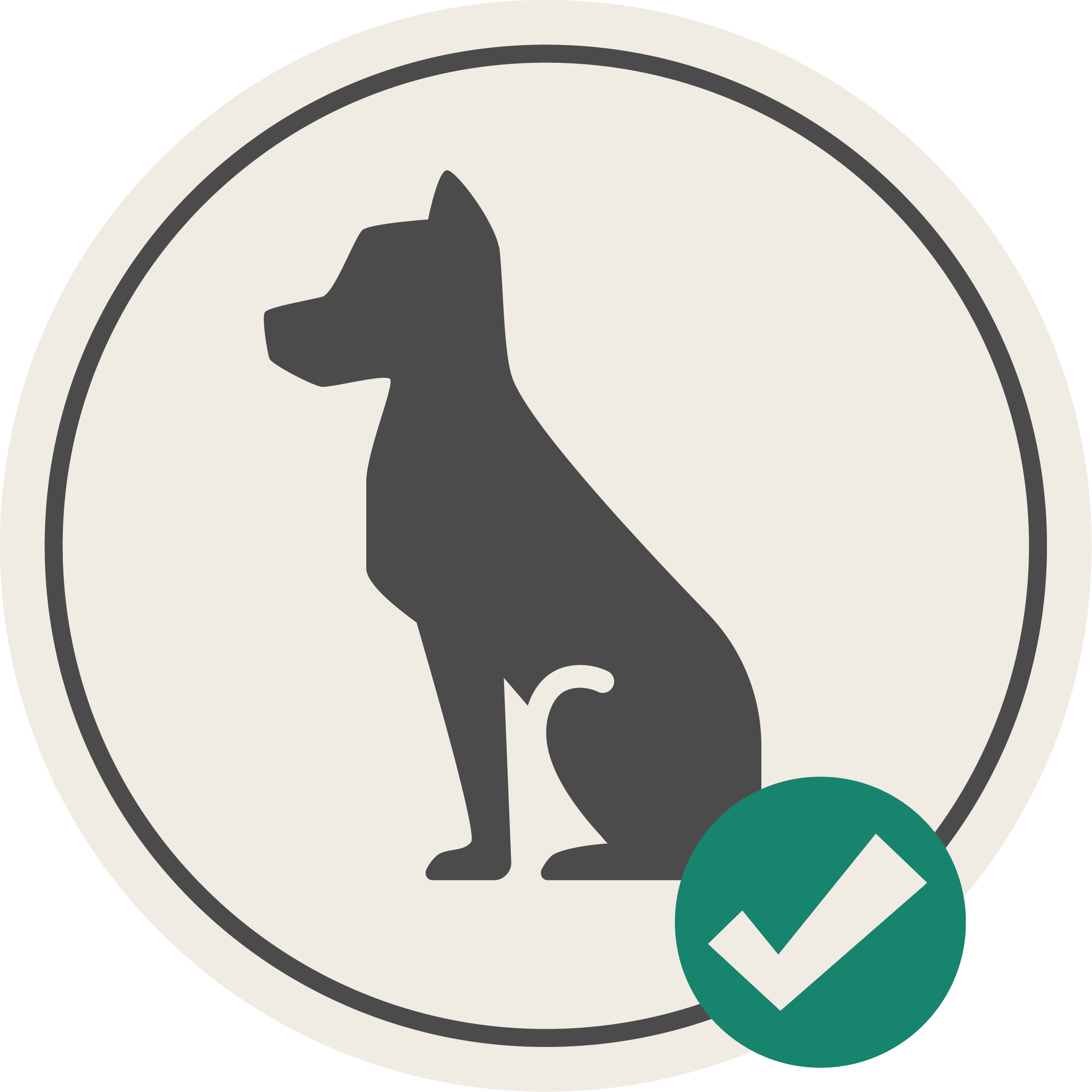 Minder actieve en/of senior honden