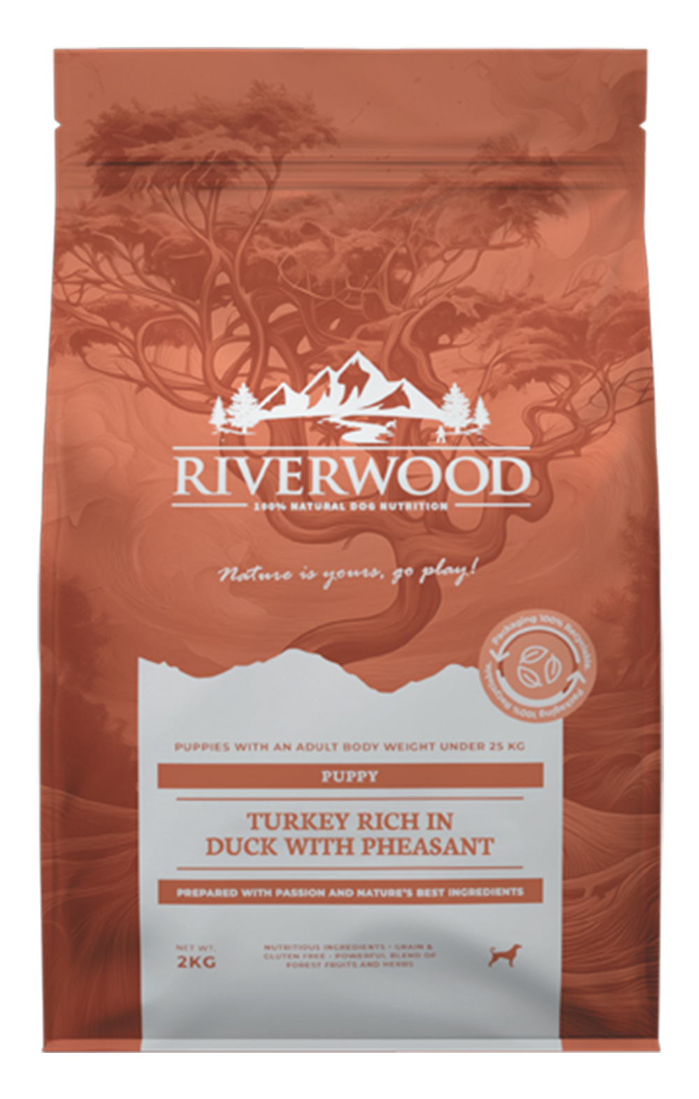 Puppy Kalkoen & Eend met Fazant