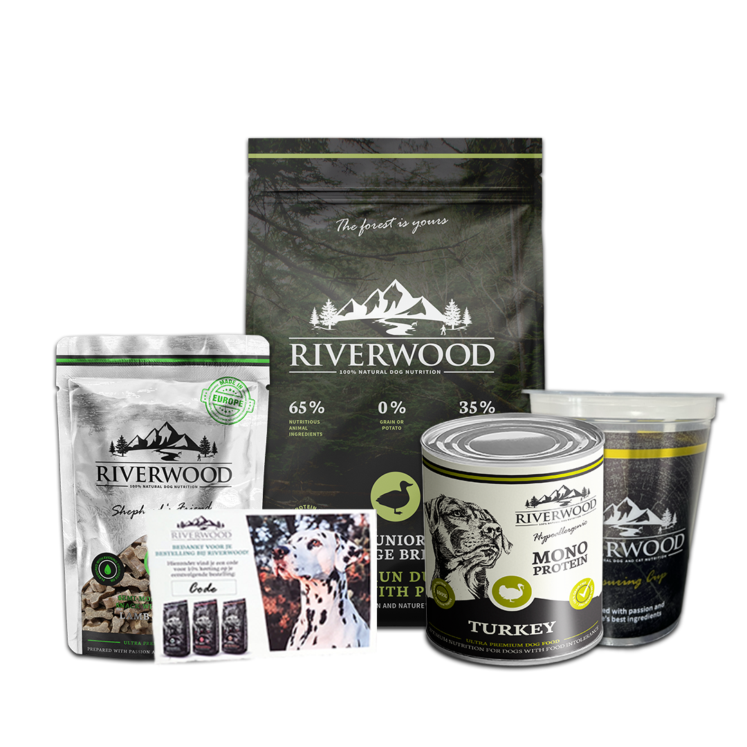 Trial package Junior Large Breed - Turkey & Duck with Pheasant